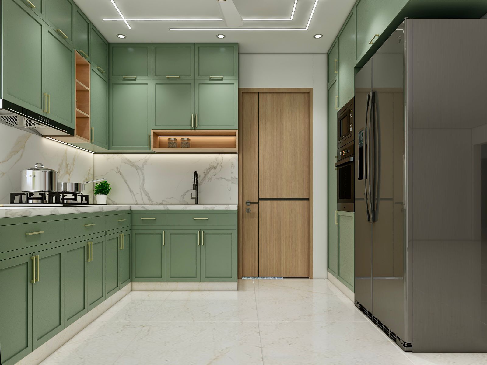 Bezzie premium modular kitchen project